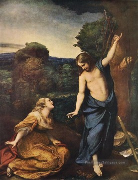 Antonio da Correggio œuvres - Noli Me Tangere Renaissance maniérisme Antonio da Correggio
